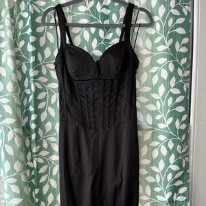 VERY flattering little black dress